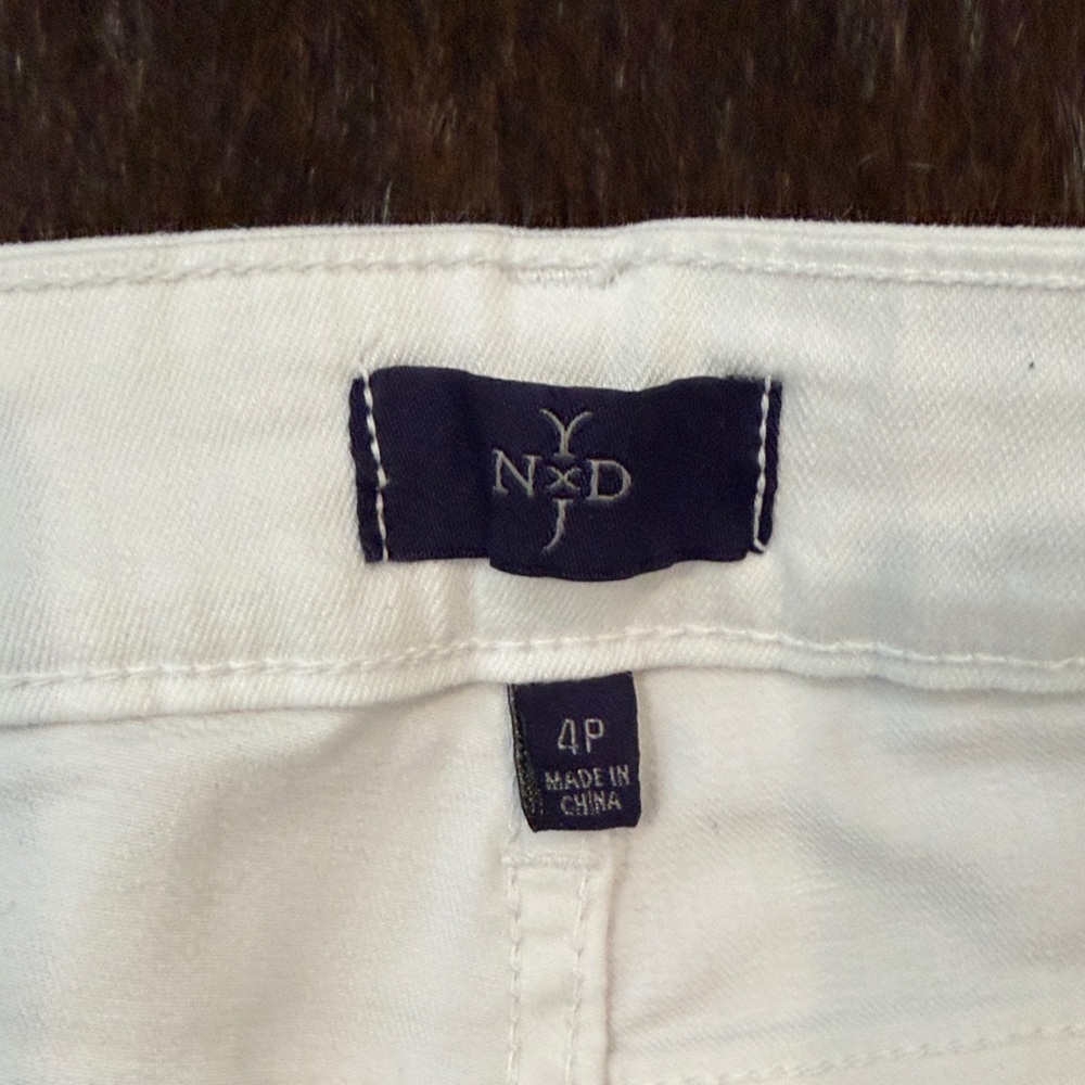 NYDJ White Straight Leg Women’s Jeans